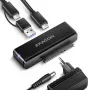 Axagon ADSA-FPX USB-C 10Gbps FAST PORT X adapter for 2.5 inch/3.5 inch SSD/HDD
