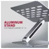Axagon STND-LQ stand for notebooks and tablets 10 inch–17.3 inch. Adjustable height and angle