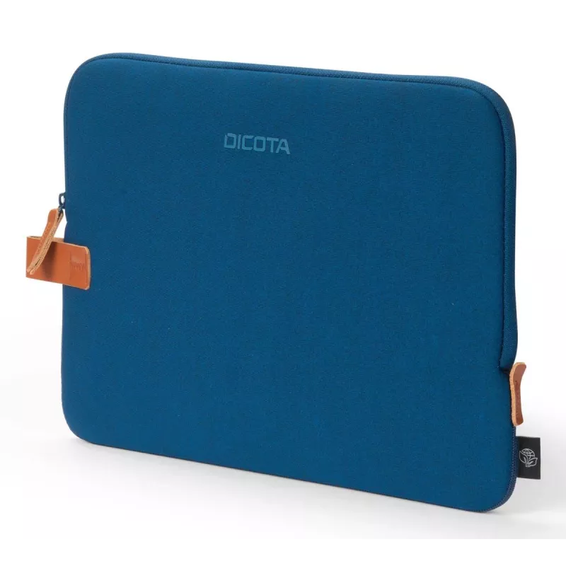 DICOTA Skin Urban- 16in MacBook Sleeve - Navy Blue / Recycled Polyester Neoprene Fabric
