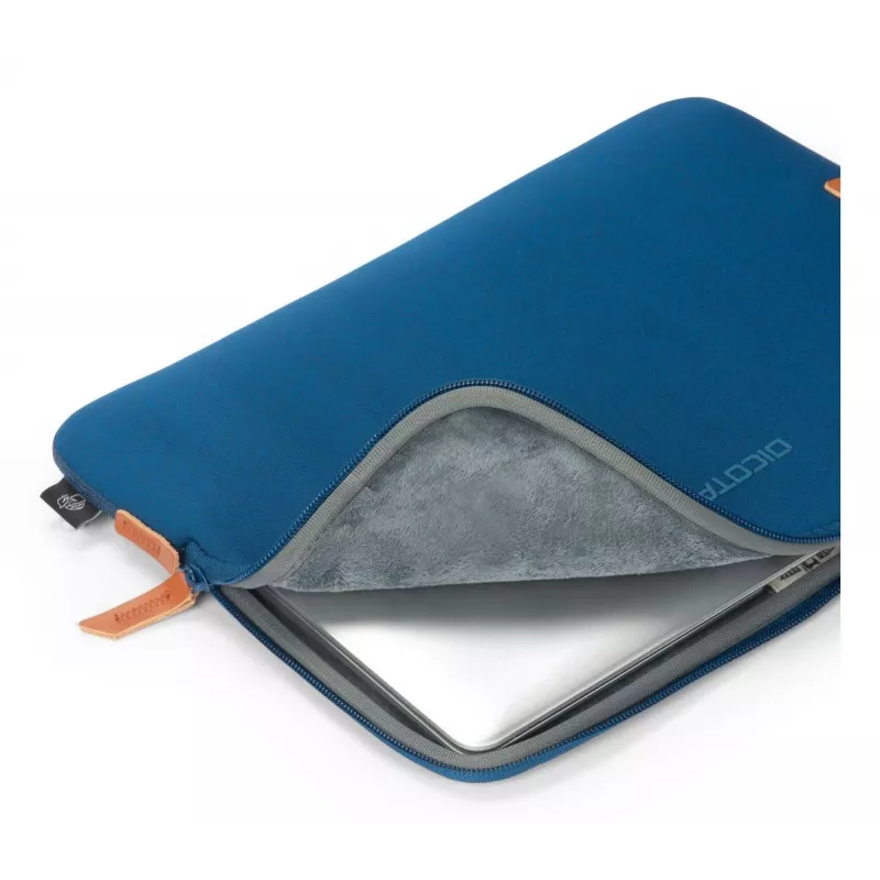 DICOTA Skin Urban- 16in MacBook Sleeve - Navy Blue / Recycled Polyester Neoprene Fabric