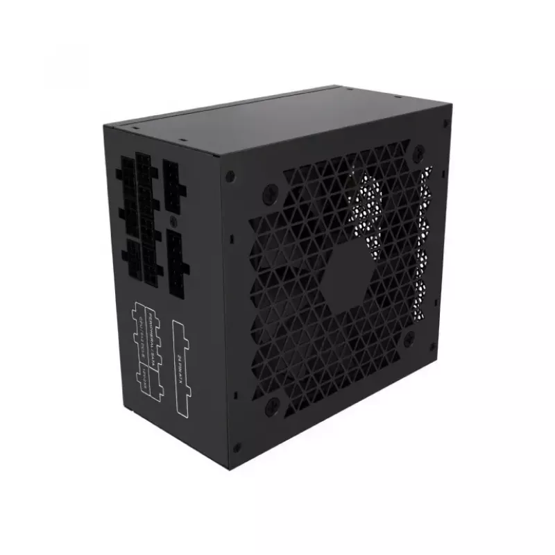 Power supply GEMBIRD Fornax Power 750W ATX 80 PLUS Gold modular 12 cm fan EPS 4+4pin PCIe 6+2pin SATA connectors