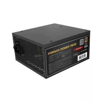 Power supply GEMBIRD Fornax Power 750W ATX 80 PLUS Gold modular 12 cm fan EPS 4+4pin PCIe 6+2pin SATA connectors