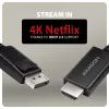 Axagon RVD-HI20C2 DisplayPort -> HDMI 2.0b cable 1.8m, 4K/60Hz