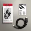 Axagon RVD-HI20C2 DisplayPort -> HDMI 2.0b cable 1.8m, 4K/60Hz