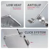 Axagon STND-LR Aluminum stand with 360° rotation for laptops 10 inch–17.3 inch. Adjustable height and angle.