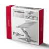 Axagon STND-LR Aluminum stand with 360° rotation for laptops 10 inch–17.3 inch. Adjustable height and angle.