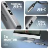 Axagon HMC-H3A USB 5Gbps hub, 3x USB-A, HDMI 4k/30Hz, 15cm USB-C cable