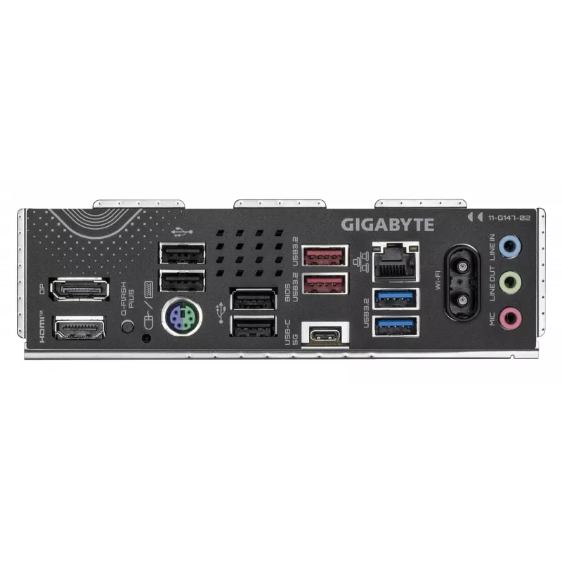 GIGABYTE B850 EAGLE WIFI6E Motherboard - AMD Ryzen 9000 Series CPUs, 8+2+2 Phases Digital VRM, up to 8200MHz DDR5 (OC), 1xPCIe 5.0 + 2xPCIe 4.0 M.2, GbE LAN, WIFI 6E, USB 3.2 Gen 2
