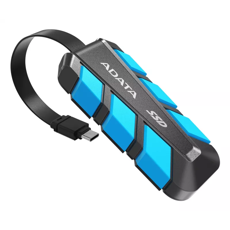 ADATA SC740 500 GB USB Type-C 3.2 Gen 2 (3.1 Gen 2) Black, Blue