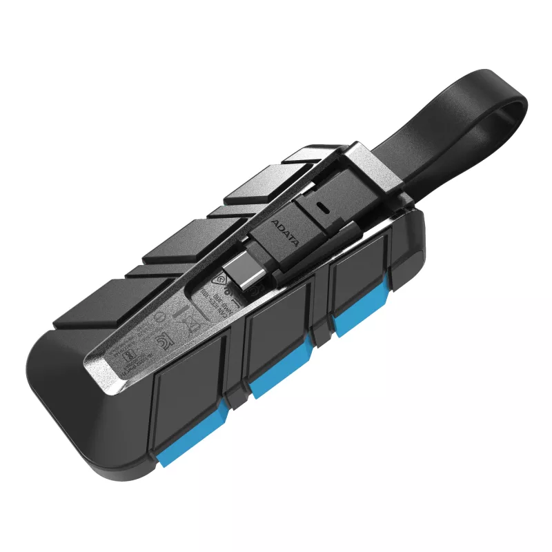 ADATA SC740 500 GB USB Type-C 3.2 Gen 2 (3.1 Gen 2) Black, Blue