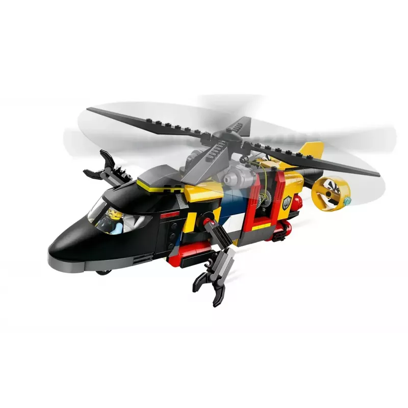 Construction Toy LEGO City Combination Set 60462 — Helicopter and Fire Truck, 874 pieces, 3 minifigures, age 7+