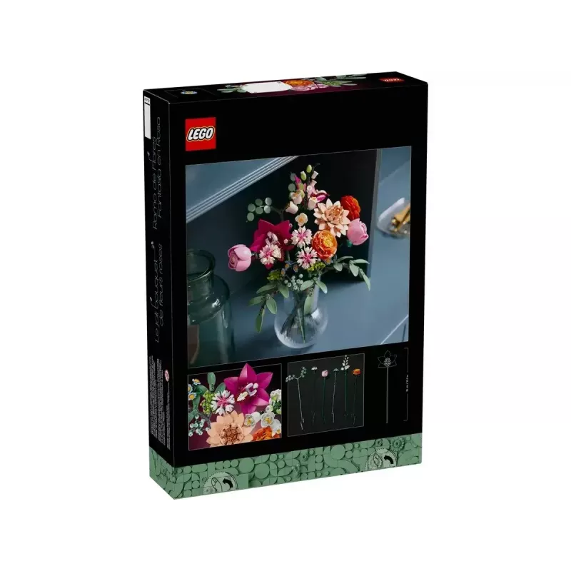 LEGO Icons building set Flower Bouquet 10342 — 749 pieces, display model, 18+