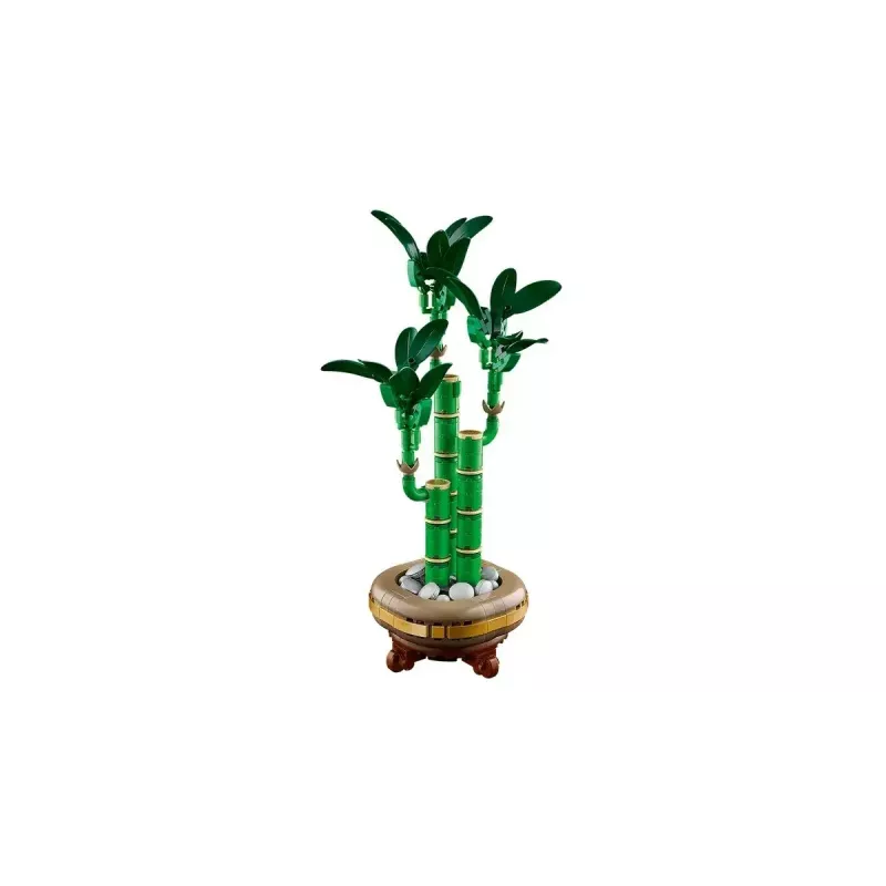 Decorative LEGO Icons model plant — LEGO 10344 Lucky Bamboo Botanical Collection, 325 pieces, 290 mm height
