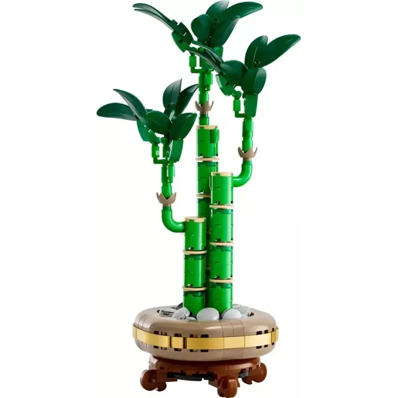 Decorative LEGO Icons model plant — LEGO 10344 Lucky Bamboo Botanical Collection, 325 pieces, 290 mm height