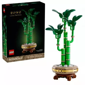 Decorative LEGO Icons model plant — LEGO 10344 Lucky Bamboo Botanical Collection, 325 pieces, 290 mm height