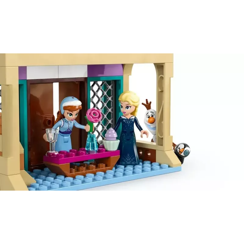 LEGO construction toy Disney Princess Arendelle Castle 43265 — 177 pieces, 3 minifigures, for ages 5+, display set (250×60×40 mm)