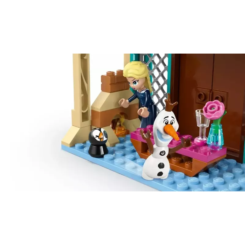 LEGO construction toy Disney Princess Arendelle Castle 43265 — 177 pieces, 3 minifigures, for ages 5+, display set (250×60×40 mm)