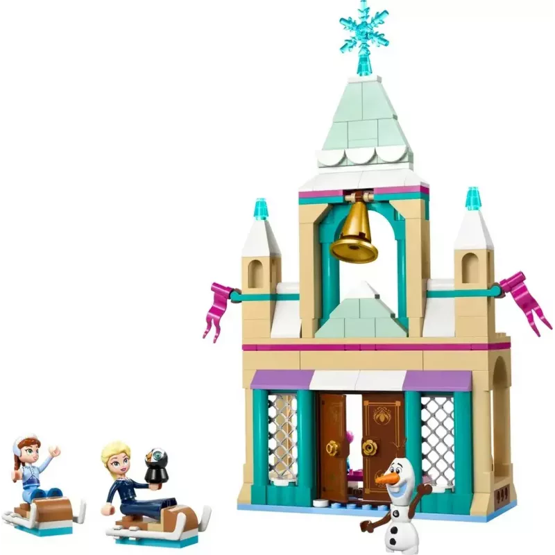 LEGO construction toy Disney Princess Arendelle Castle 43265 — 177 pieces, 3 minifigures, for ages 5+, display set (250×60×40 mm)