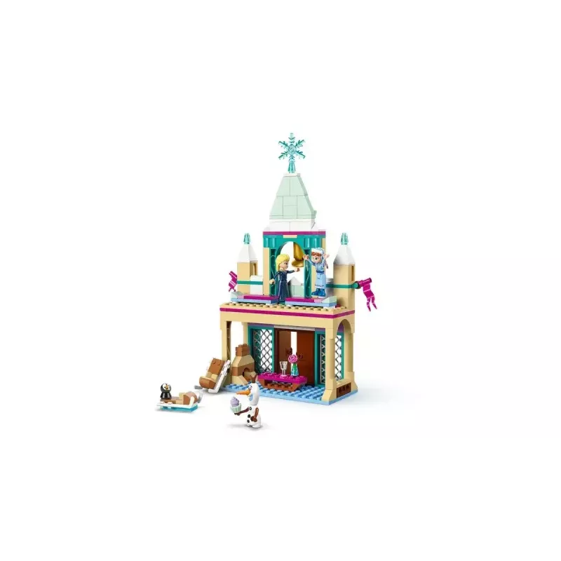 LEGO construction toy Disney Princess Arendelle Castle 43265 — 177 pieces, 3 minifigures, for ages 5+, display set (250×60×40 mm)