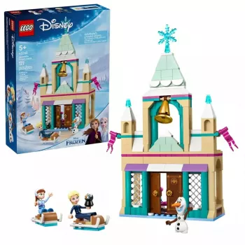 LEGO construction toy Disney Princess Arendelle Castle 43265 — 177 pieces, 3 minifigures, for ages 5+, display set (250×60×40 mm)
