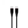 GEMBIRD Premium Silicon Type-C Power Delivery (PD) Charging & Data Cable, 1.5m - Black