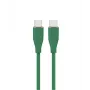 GEMBIRD USB Type-C Power Delivery (PD) 60W Charging & Data Silicon Cable, 1.5m Midnight Green