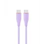 GEMBIRD USB Type-C Power Delivery (PD) 60W Charging & Data Silicon Cable, 1.5m Violet