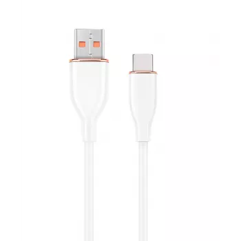 GEMBIRD Premium Silicon Type-C USB Charging And Data Cable, 1.5m - White