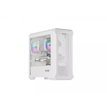 GENESIS Irid 503 Mini Tower Transparent, White