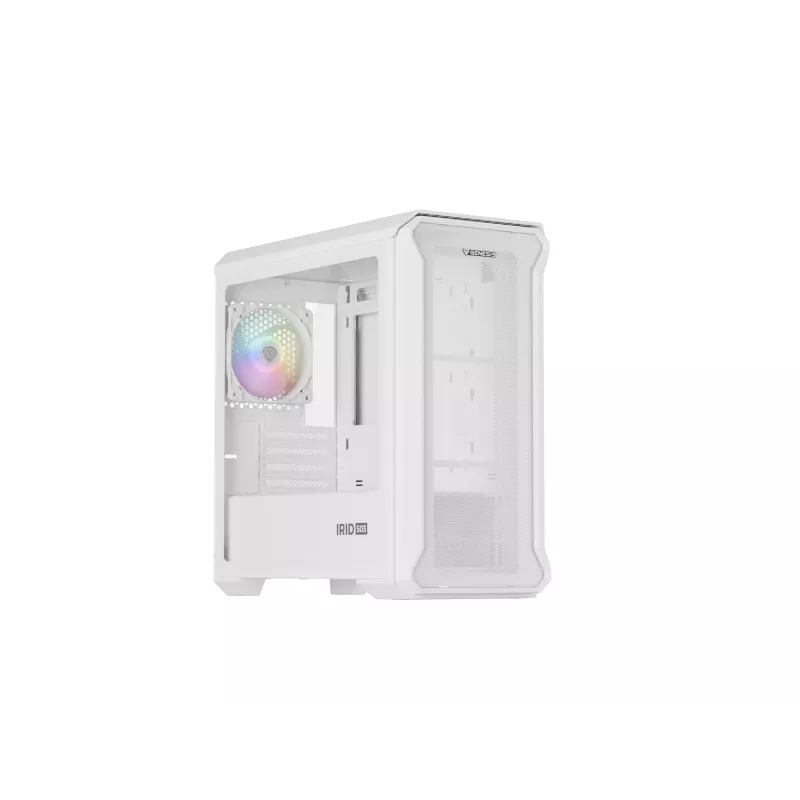 GENESIS Irid 503 Mini Tower Transparent, White