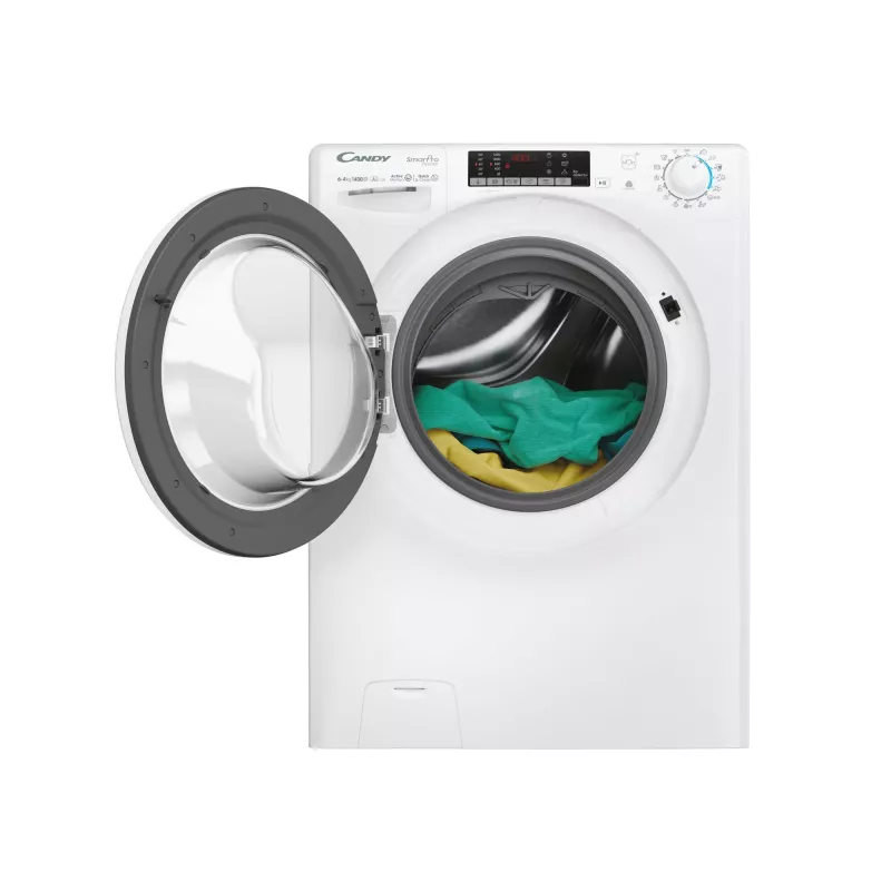 Candy Smart Pro COW 4644TWM6/1-S washer dryer Freestanding Front-load White