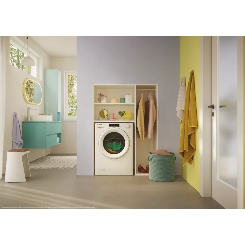 Candy Smart Pro COW 4644TWM6/1-S washer dryer Freestanding Front-load White