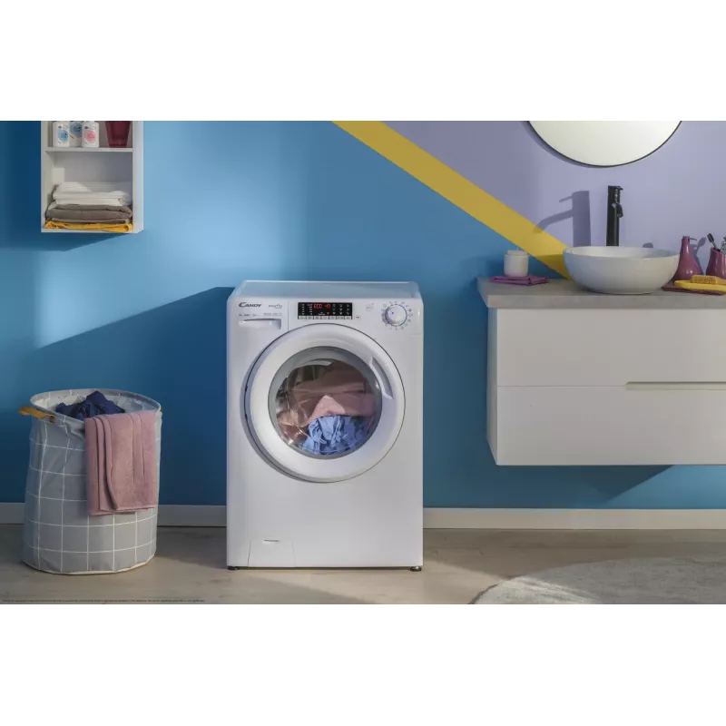 Candy Smart Pro COW 4644TWM6/1-S washer dryer Freestanding Front-load White