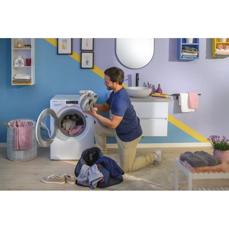 Candy Smart Pro COW 4644TWM6/1-S washer dryer Freestanding Front-load White
