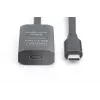DIGITUS Active USB-C Extension Cable - 5G USB 3.2 Gen1 USB-C - USB-C (M/F) - 5m