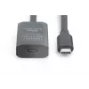 DIGITUS Active USB-C Extension Cable - 5G USB 3.2 Gen1 USB-C - USB-C (M/F) - 10m