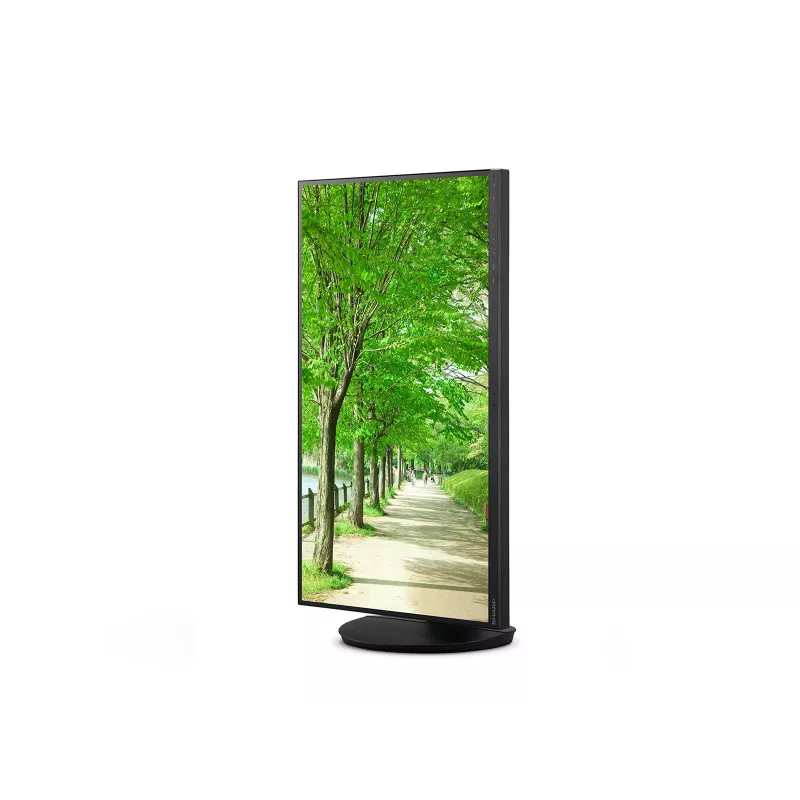 Sharp MultiSync 60006064 computer monitor 68.6 cm (27 inch) 3840 x 2160 pixels 4K Ultra HD LCD Black