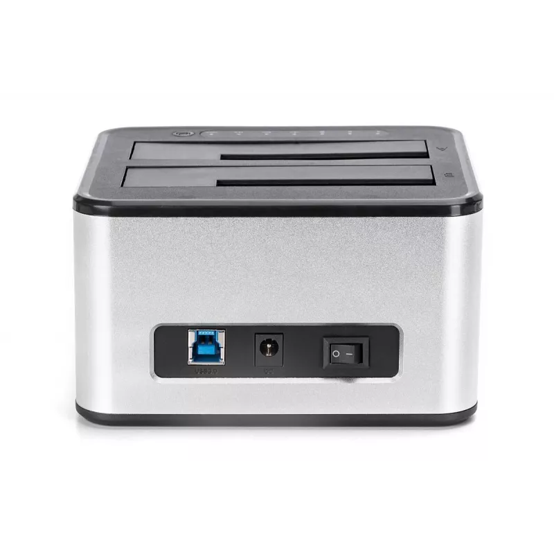 DIGITUS SATA Docking Station USB 3.0 - 2-port 2.5 inch/3.5 inch SSD/HDD clone function