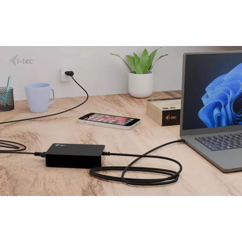 i-tec Universal Charger USB-C PD 3.1 140 W, Indoor, AC, 28 V, 5 A, Black