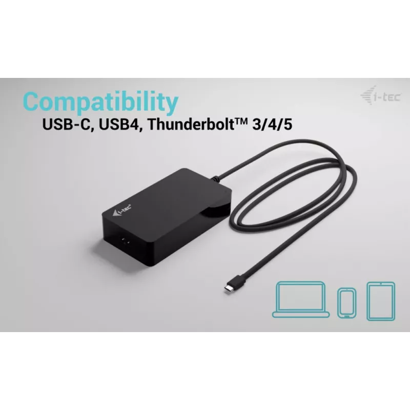 i-tec Universal Charger USB-C PD 3.1 140 W, Indoor, AC, 28 V, 5 A, Black