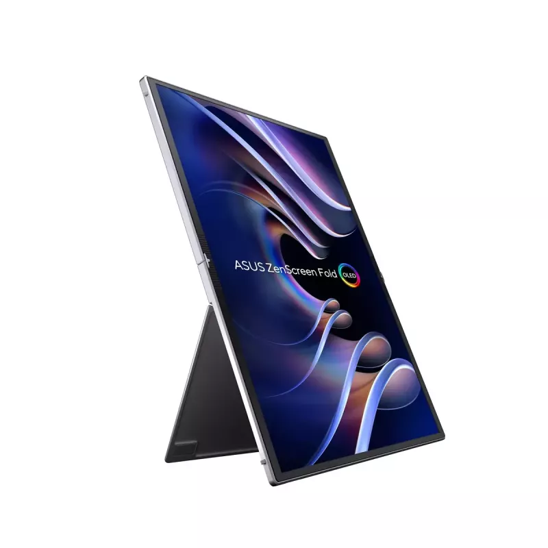 ASUS ZenScreen Fold OLED MQ17QH computer monitor 43.9 cm (17.3 inch) 2560 x 1920 pixels Quad HD Silver