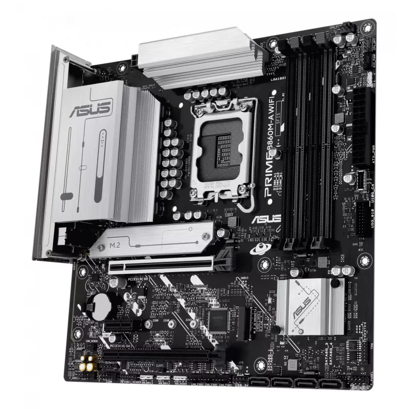 ASUS PRIME B860M-A WIFI Intel B860 LGA 1851 (Socket V1) micro ATX