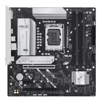 Motherboard ASUS PRIME B860M-A-CSM — Intel B860, LGA 1851, micro ATX, DDR5, 4 DIMM, 256 GB, 2.5 Gb Ethernet, 4x SATA III, M.2, 1x PCIe x16