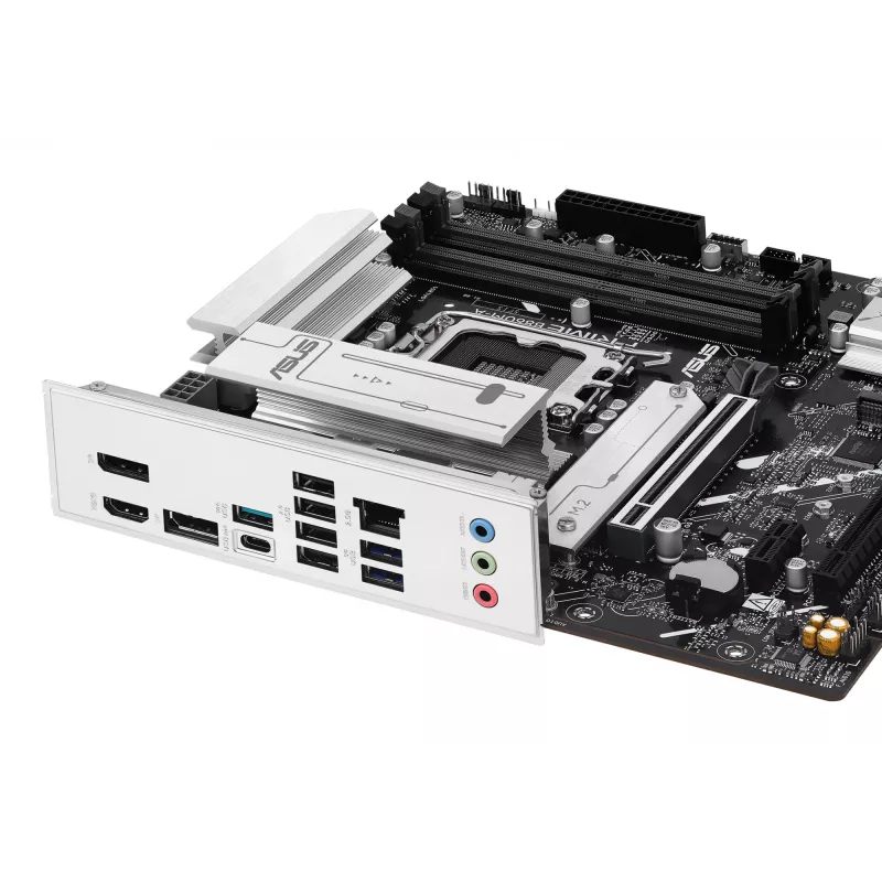 Motherboard ASUS PRIME B860M-A-CSM — Intel B860, LGA 1851, micro ATX, DDR5, 4 DIMM, 256 GB, 2.5 Gb Ethernet, 4x SATA III, M.2, 1x PCIe x16