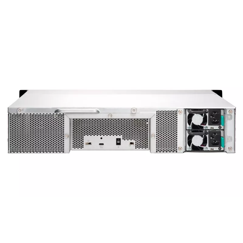 QNAP - TL-R1200C-RP - Festplatten-Array - 12 Schächte (SATA-600) USB 3.2 Gen 2 (extern) Rack einbaufähig 2U