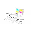 CORSAIR CPU Cooler - Icue Link Titan 240 Rx RGB Aio Liquid Cooler - White