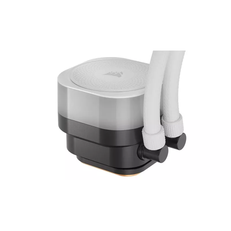 CORSAIR CPU Cooler - Icue Link Titan 240 Rx RGB Aio Liquid Cooler - White