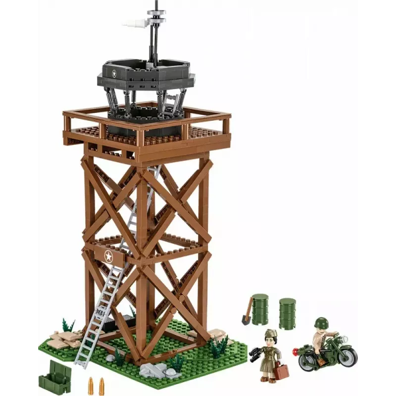 Construction toy set Cobi Blocks Control Tower 664 pieces model COBI-3125