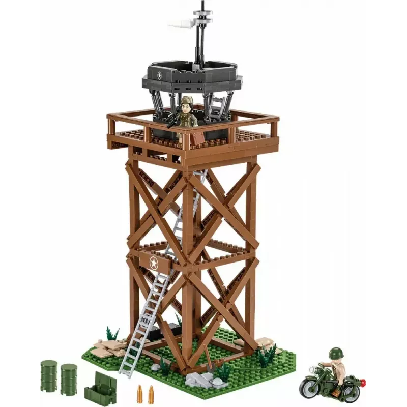 Construction toy set Cobi Blocks Control Tower 664 pieces model COBI-3125