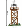 Construction toy set Cobi Blocks Control Tower 664 pieces model COBI-3125
